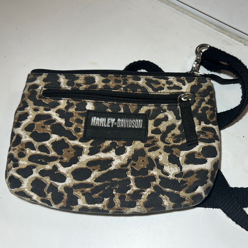Harley-Davidson Animal Leopard Print Crossbody Bag